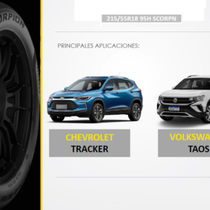 215/55R18 95H SCORPION Taos Tracker 3008