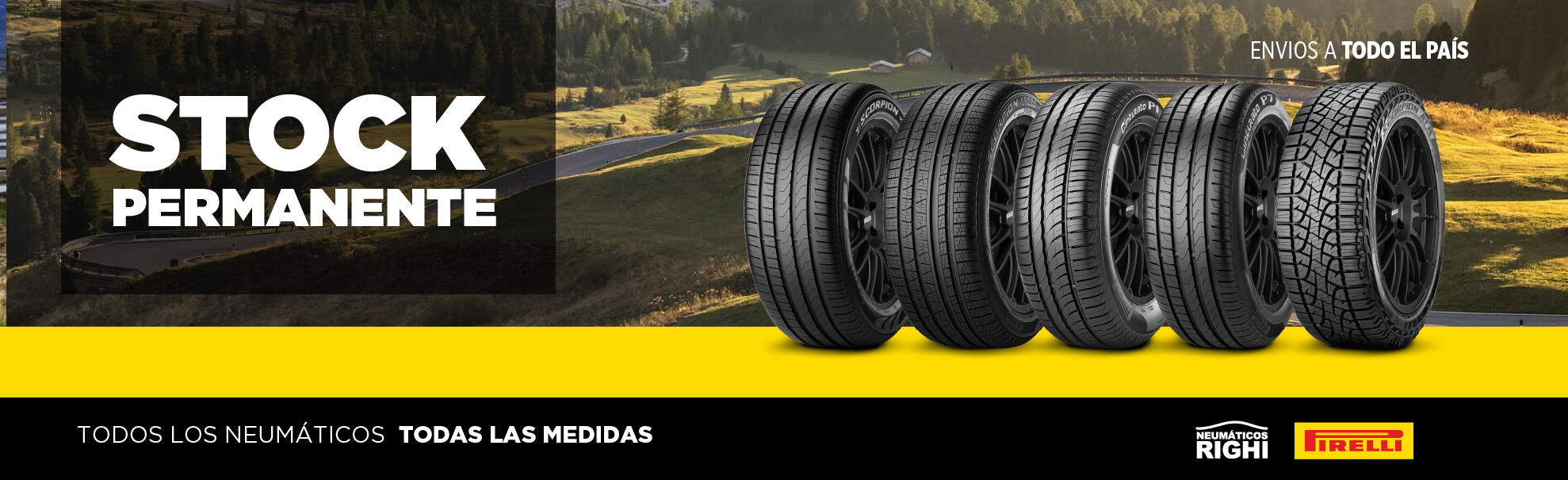 Stock Permanente - Neumáticos Righi